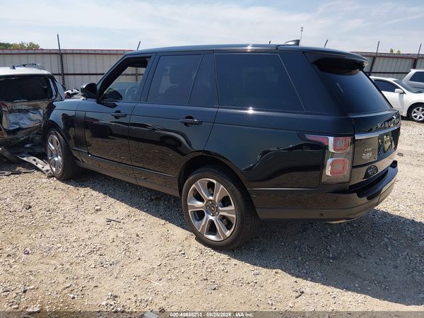 2019 LAND ROVER RANGE ROVER 3.0L V6 SUPERCHARGED HSE