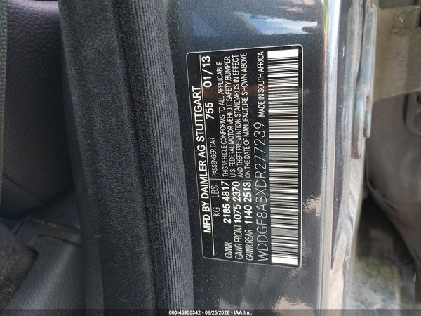 2013 MERCEDES-BENZ C 300