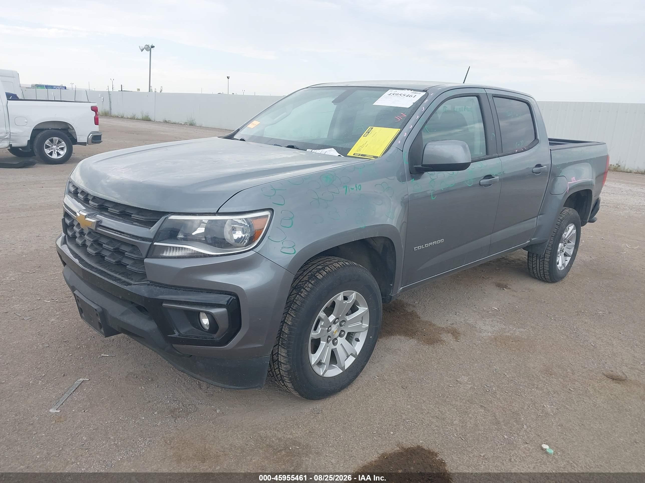 2022 CHEVROLET COLORADO 2WD  SHORT BOX LT — I2