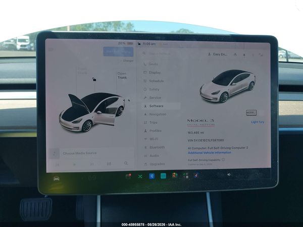 2020 TESLA MODEL 3