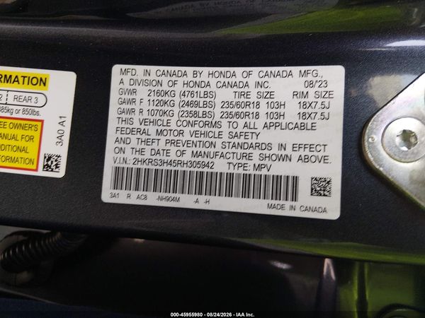 2024 HONDA CR-V EX 2WD