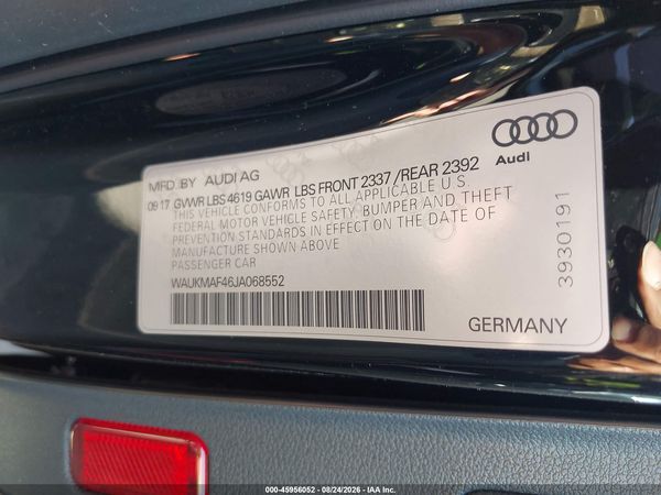 2018 AUDI A4