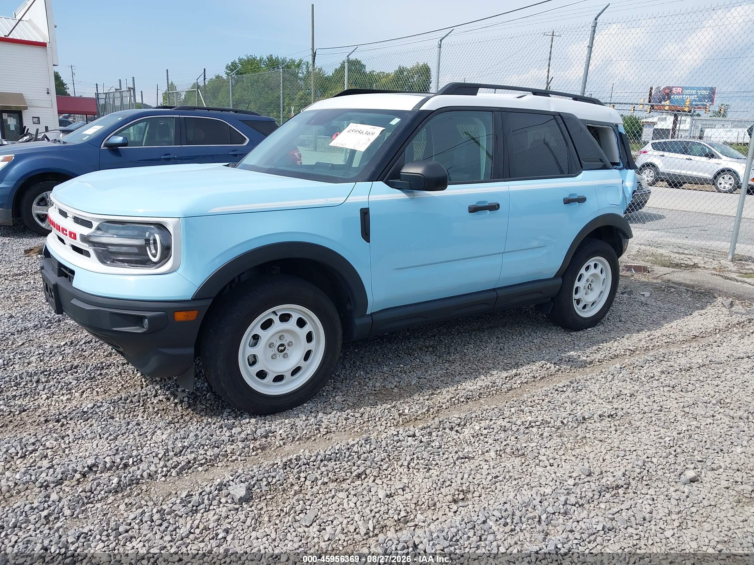 2023 FORD BRONCO SPORT HERITAGE — I2