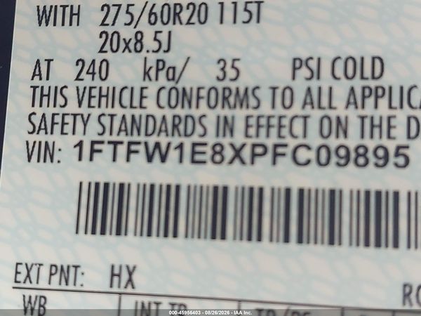 2023 FORD F-150 LARIAT