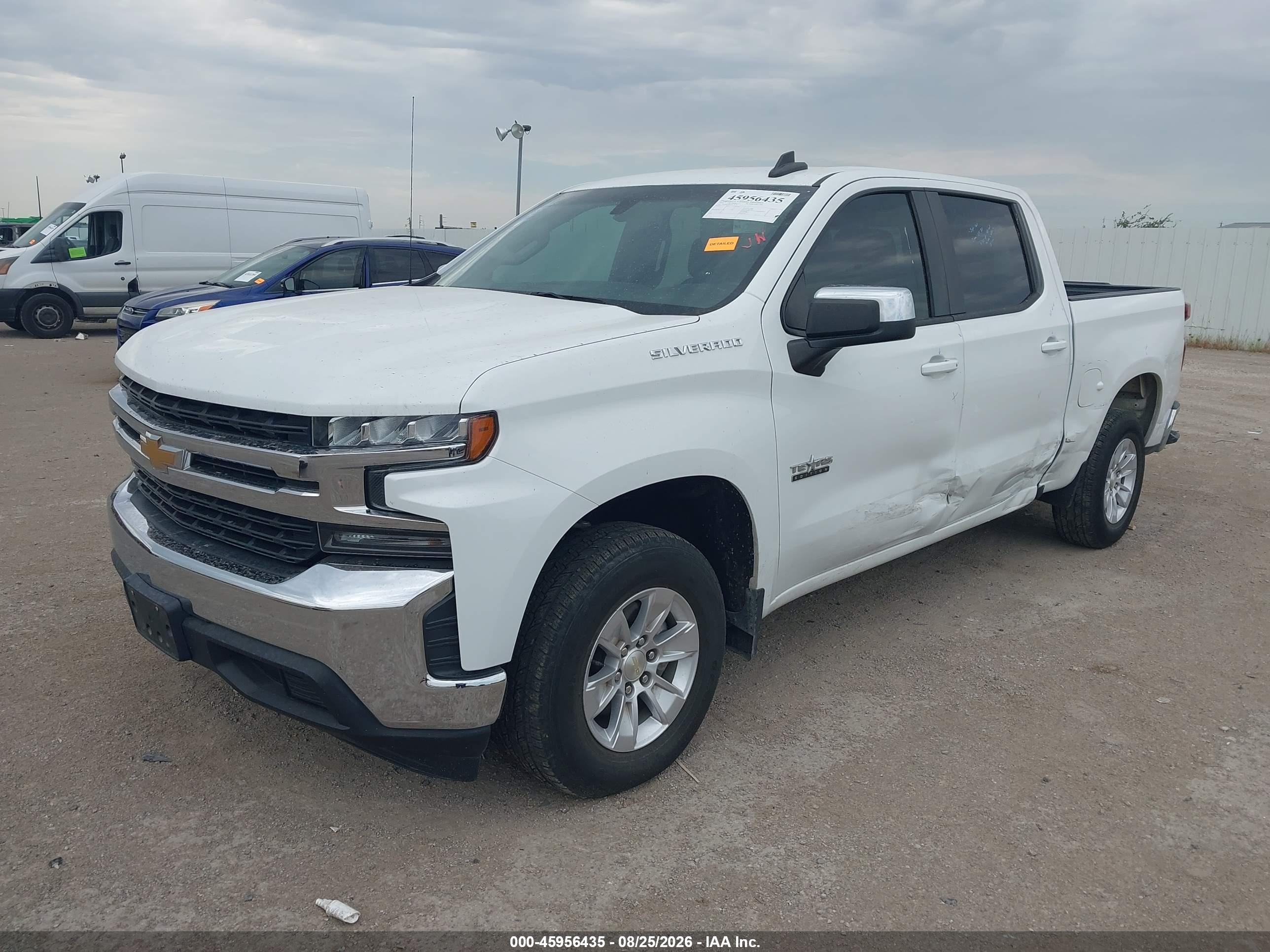 2020 CHEVROLET SILVERADO 1500 2WD  SHORT BED LT — I2