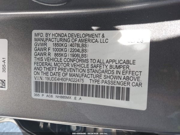 2023 ACURA INTEGRA A-SPEC TECHNOLOGY — I9