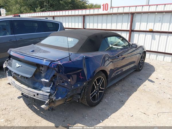 2018 FORD MUSTANG ECOBOOST PREMIUM — I4