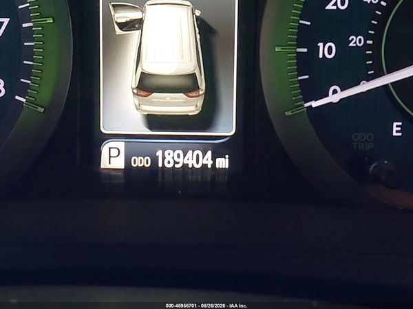 2016 TOYOTA SIENNA XLE 8 PASSENGER