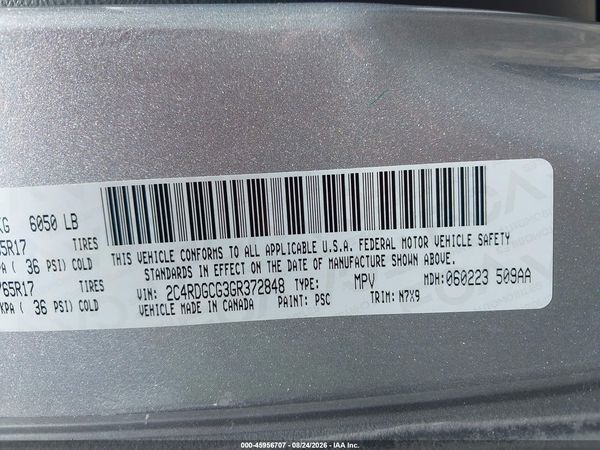 2016 DODGE GRAND CARAVAN SXT