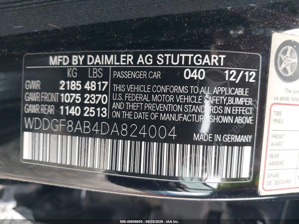 2013 MERCEDES-BENZ C 300 SPORT 4MATIC