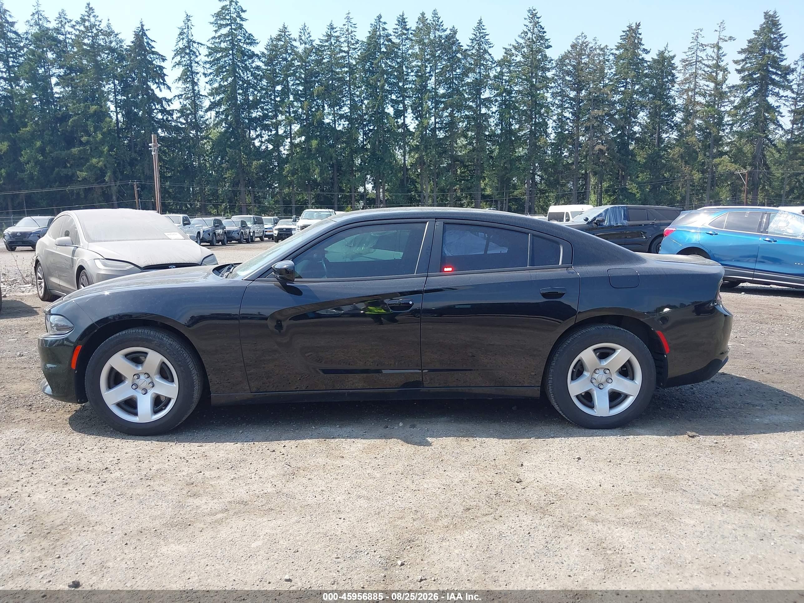 2019 DODGE CHARGER POLICE RWD