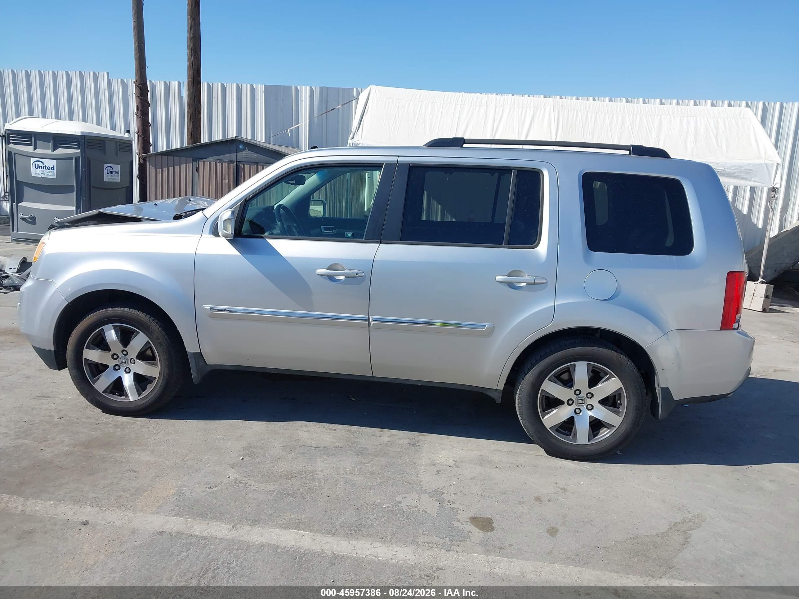 2012 HONDA PILOT TOURING