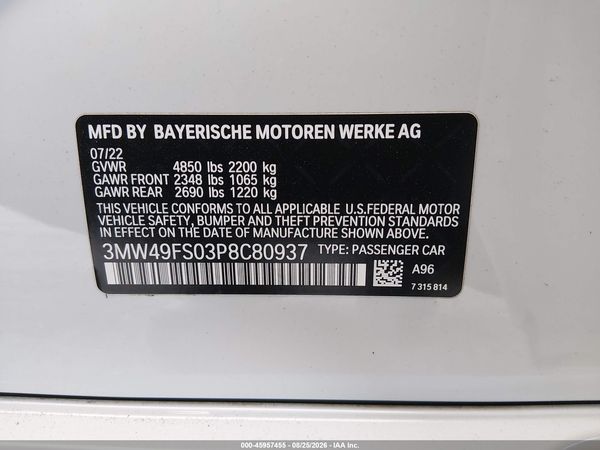 2023 BMW M340I