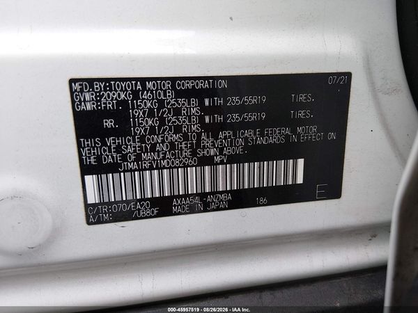 2021 TOYOTA RAV4 XLE PREMIUM
