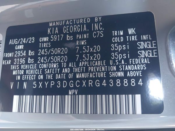 2024 KIA TELLURIDE EX X-LINE — I9