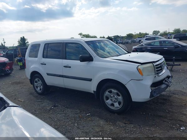 2014 HONDA PILOT LX — I116