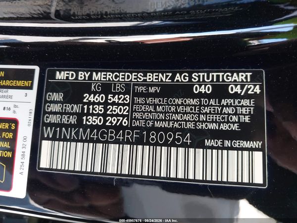 2024 MERCEDES-BENZ GLC 300 SUV