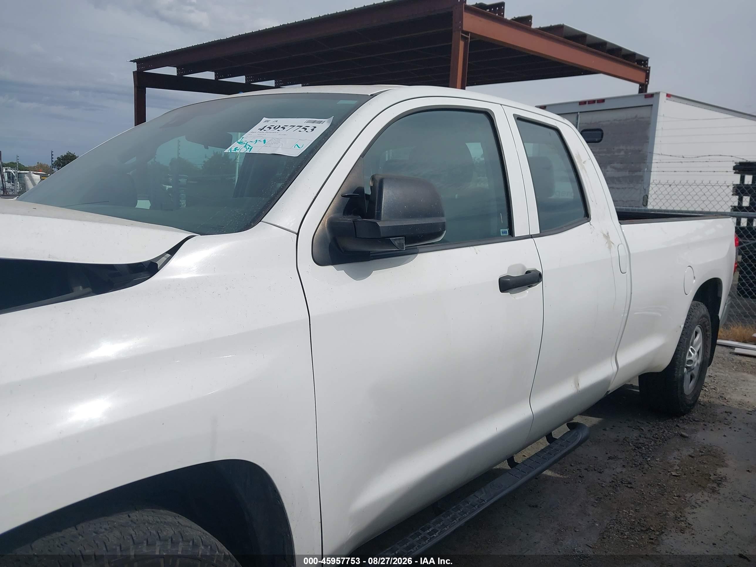 2018 TOYOTA TUNDRA SR 5.7L V8