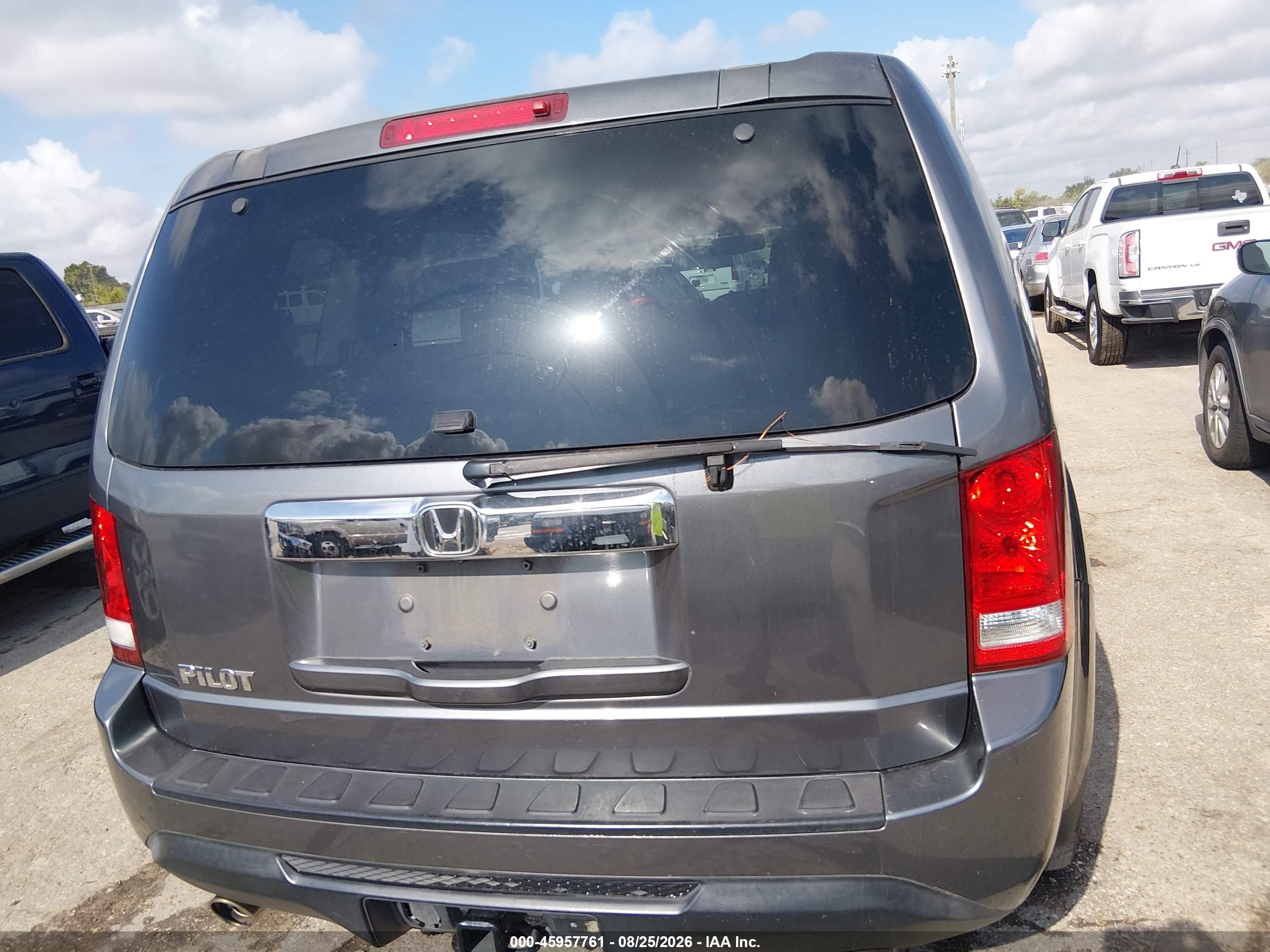 2012 HONDA PILOT EX-L