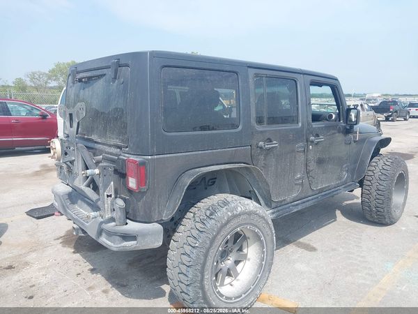 2017 JEEP WRANGLER UNLIMITED RUBICON HARD ROCK 4X4 — I4
