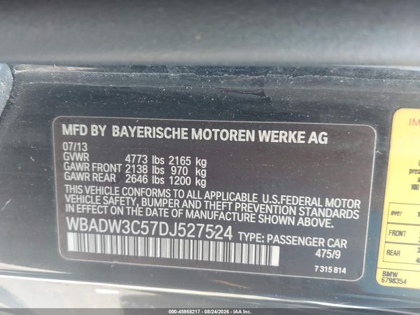 2013 BMW 328I