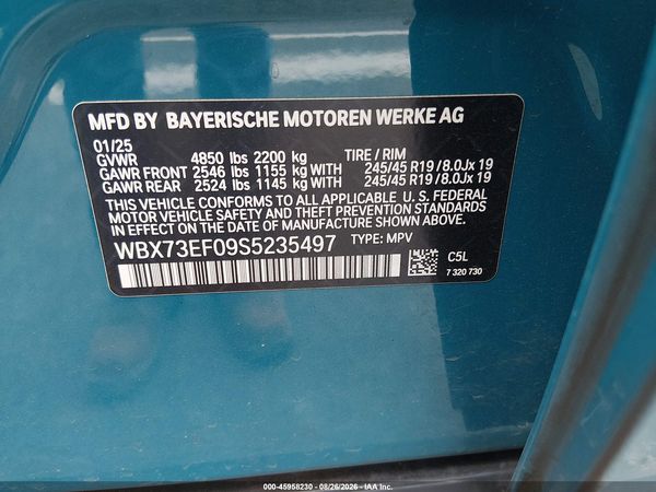 2025 BMW X1 XDRIVE28I — I9