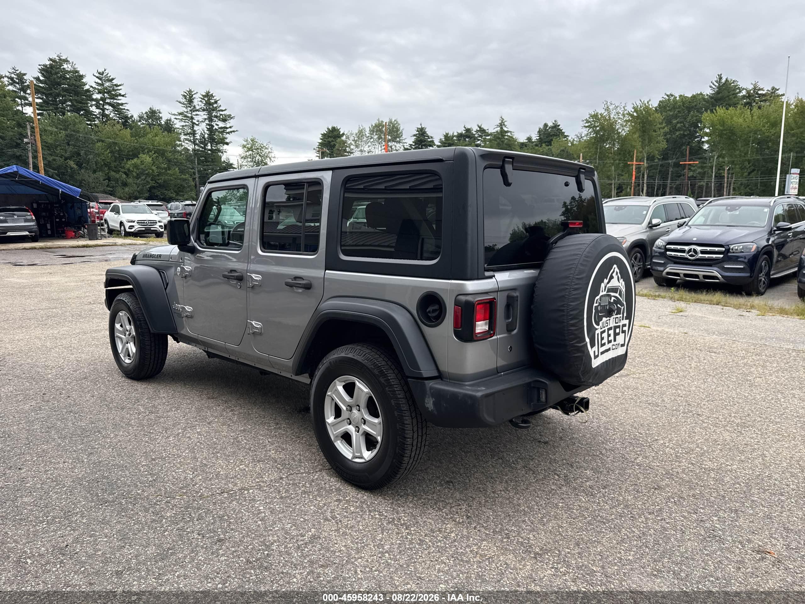 2018 JEEP WRANGLER UNLIMITED SPORT S 4X4