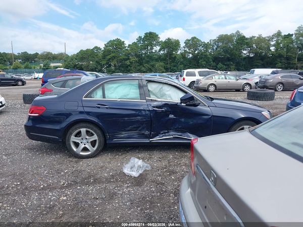 2014 MERCEDES-BENZ E 350 4MATIC