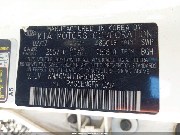 2017 KIA OPTIMA PLUG-IN HYBRID EX
