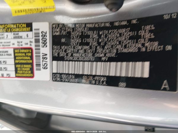 2013 TOYOTA SIENNA XLE V6 8 PASSENGER