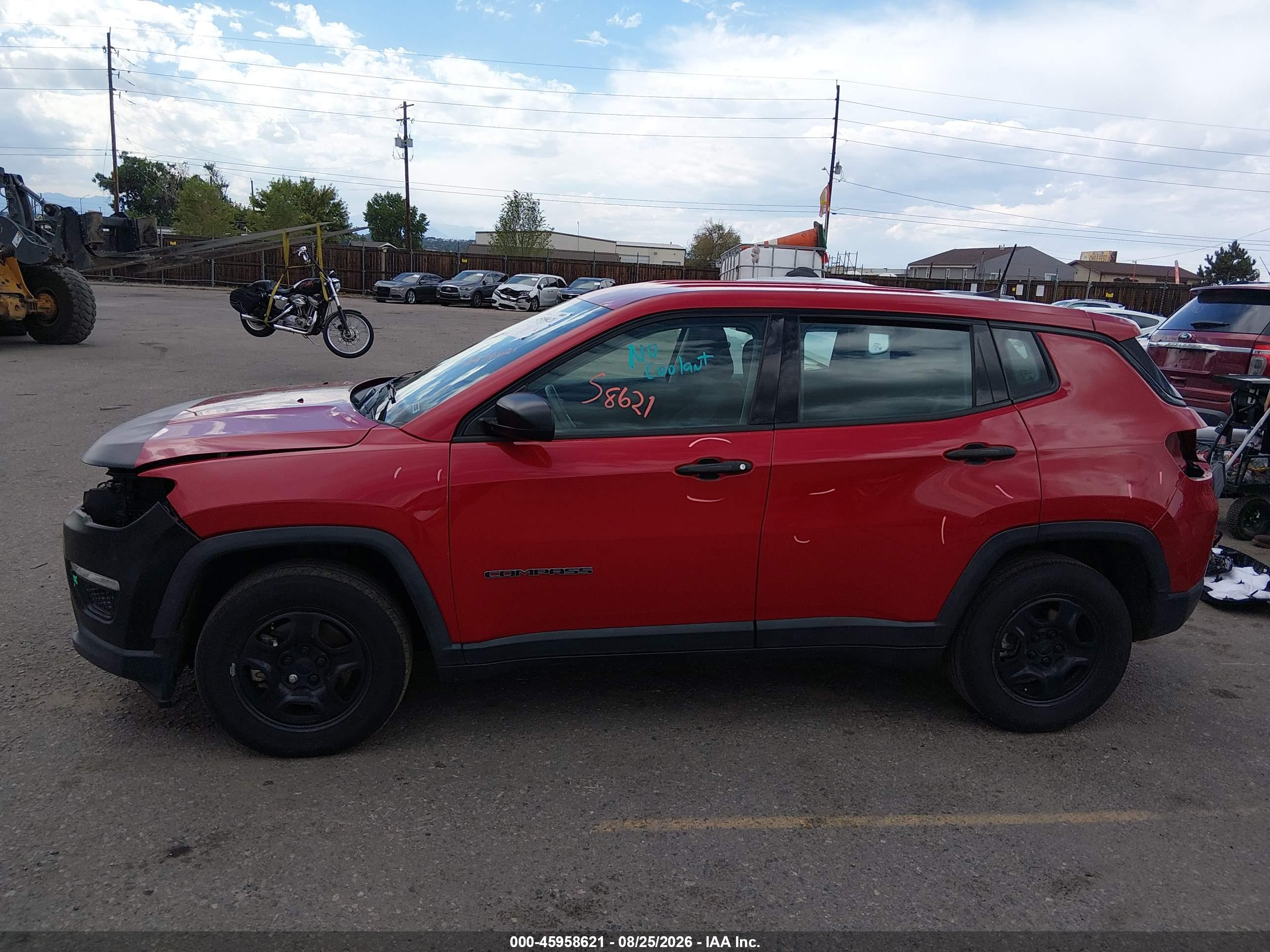 2020 JEEP COMPASS SPORT FWD