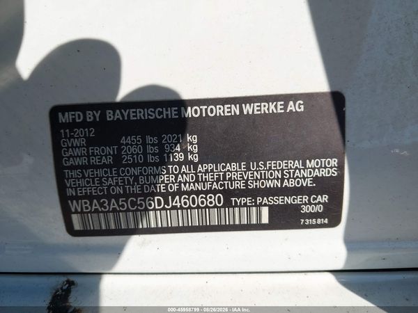 2013 BMW 328I