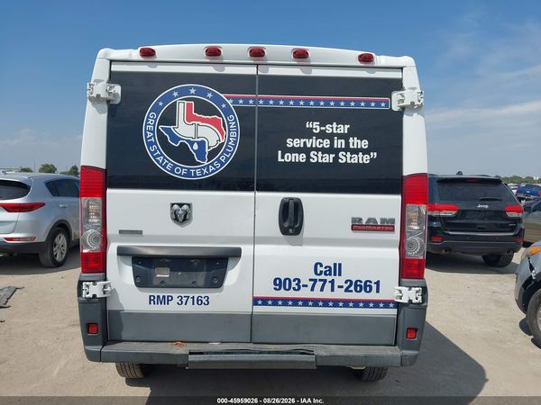 2017 RAM PROMASTER 1500 LOW ROOF 136 WB