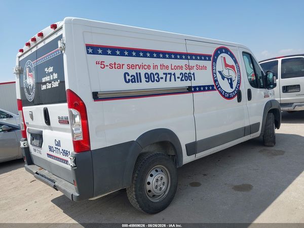 2017 RAM PROMASTER 1500 LOW ROOF 136 WB