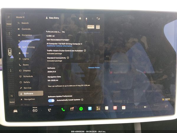 2026 TESLA MODEL X ALL-WHEEL DRIVE