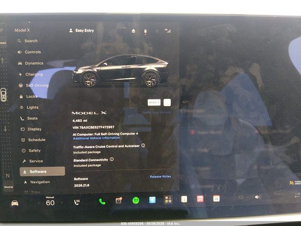 2026 TESLA MODEL X ALL-WHEEL DRIVE