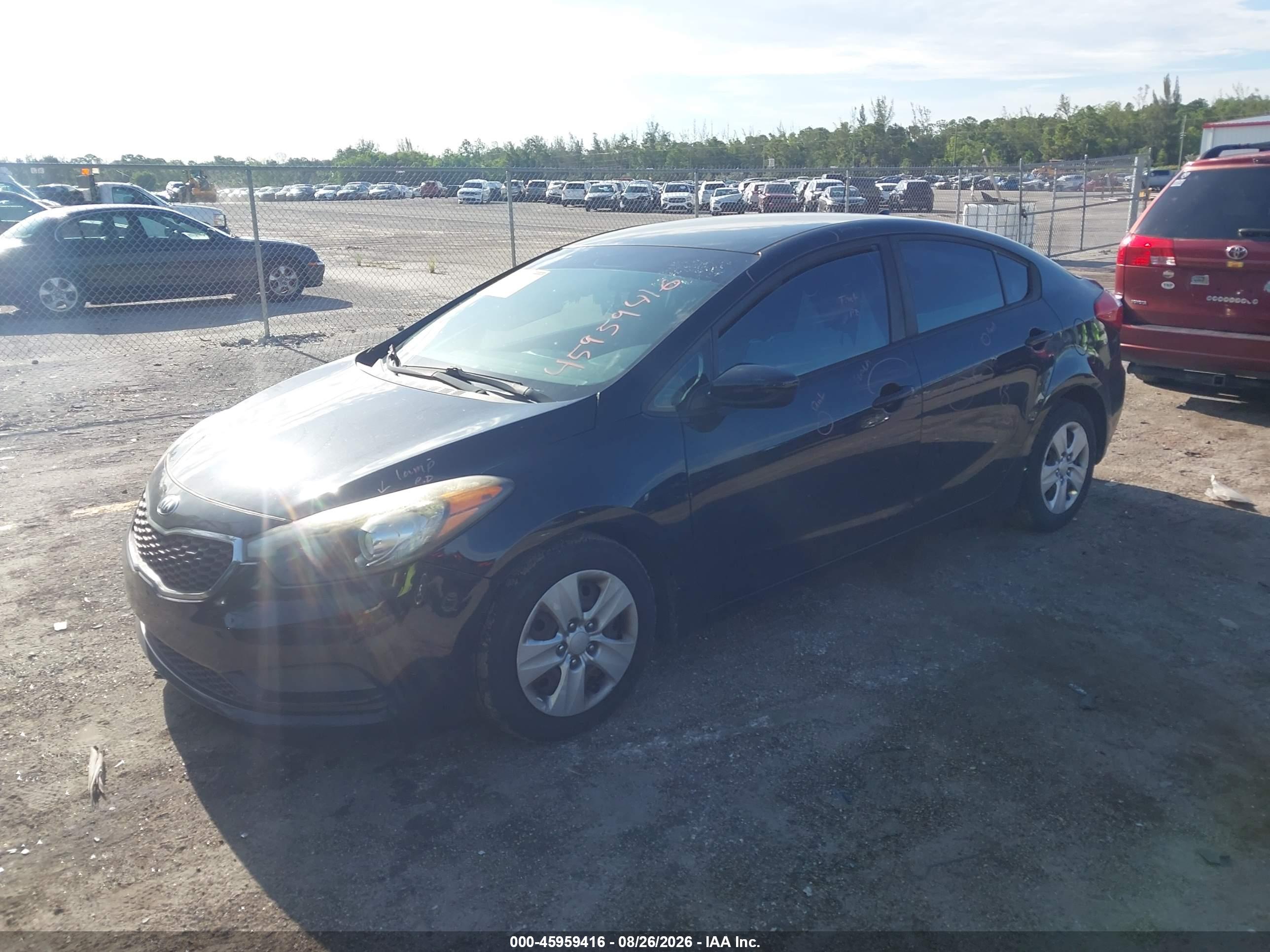 2016 KIA FORTE LX — I2