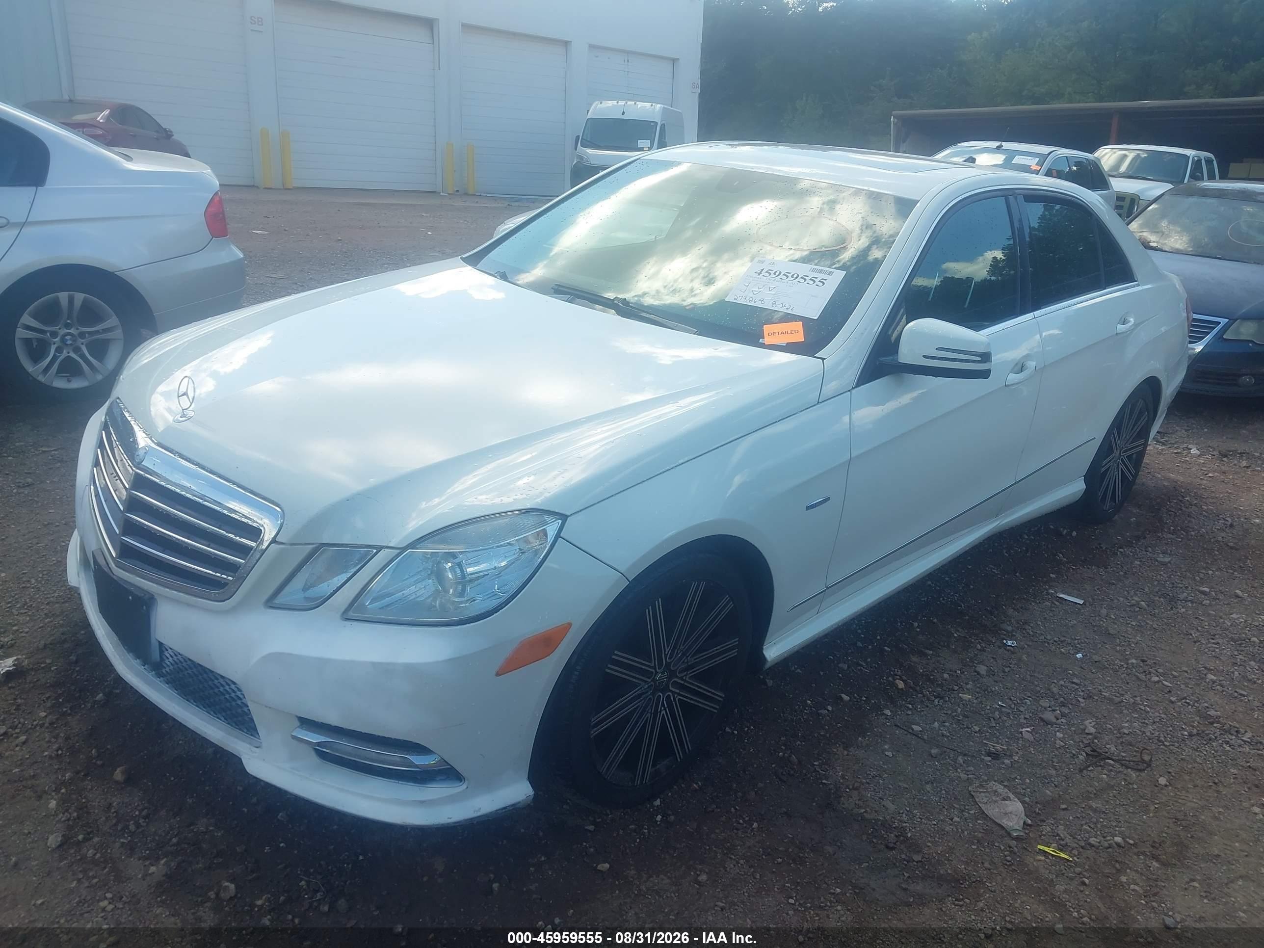 2012 MERCEDES-BENZ E 350 E350 — I2