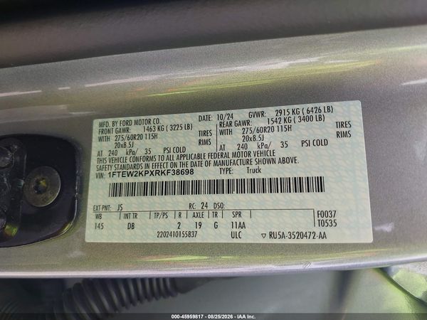 2024 FORD F-150 STX