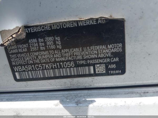 2019 BMW 330I — I9