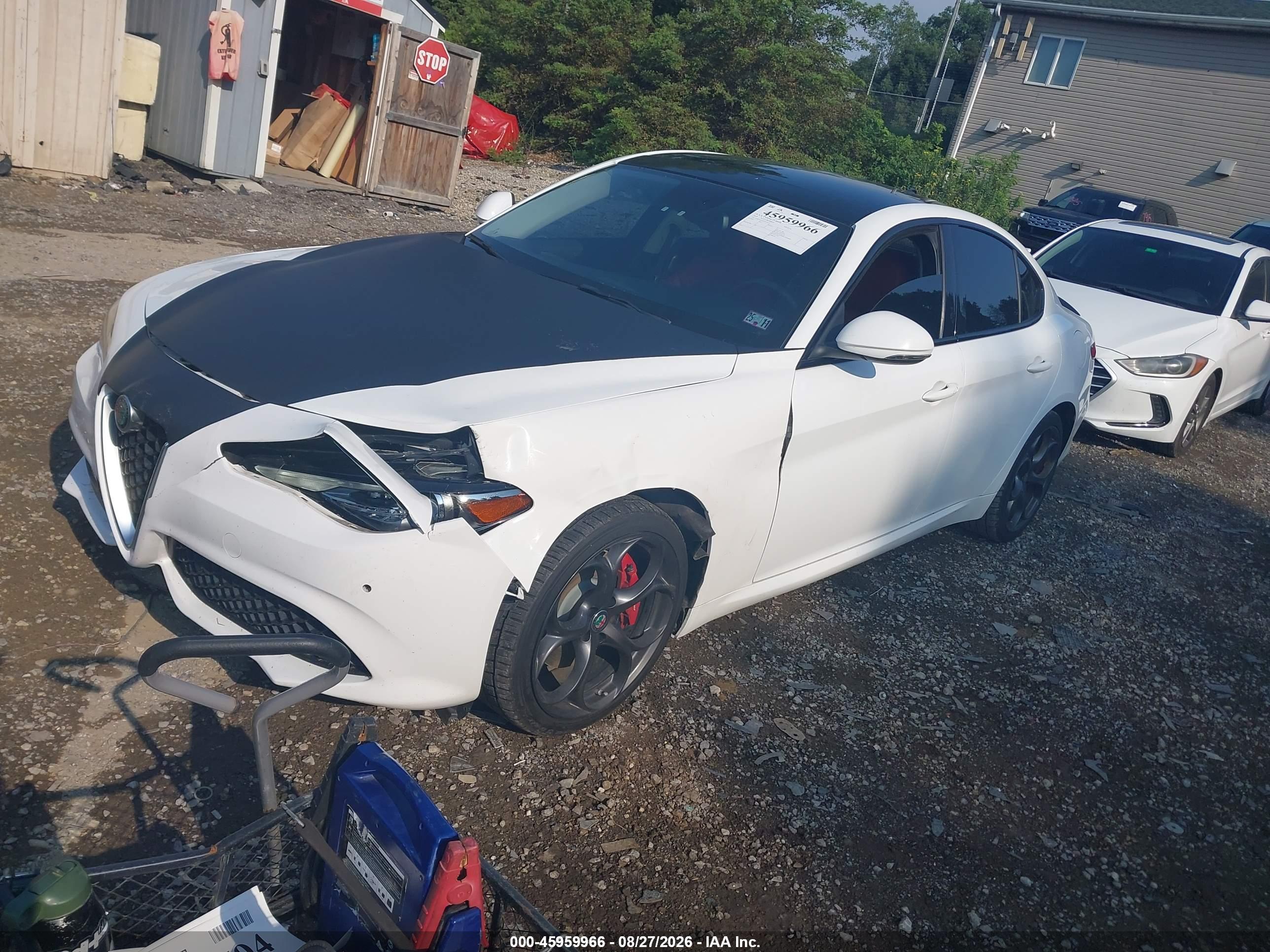 2018 ALFA ROMEO GIULIA TI SPORT AWD — I2