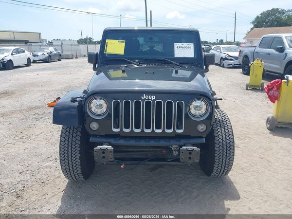 2017 JEEP WRANGLER UNLIMITED SAHARA 4X4
