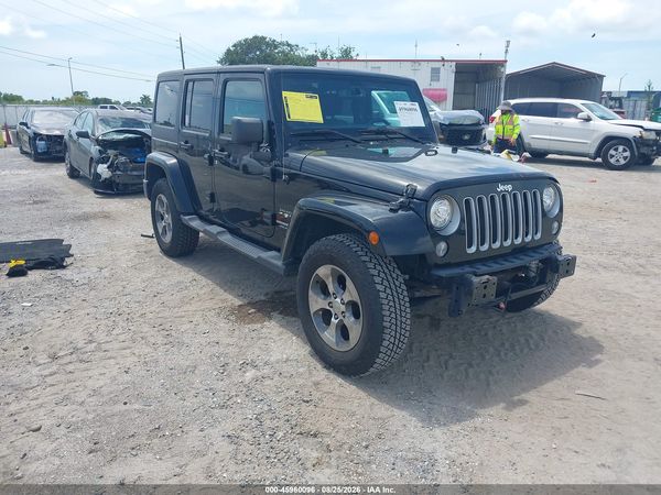 2017 JEEP WRANGLER UNLIMITED SAHARA 4X4