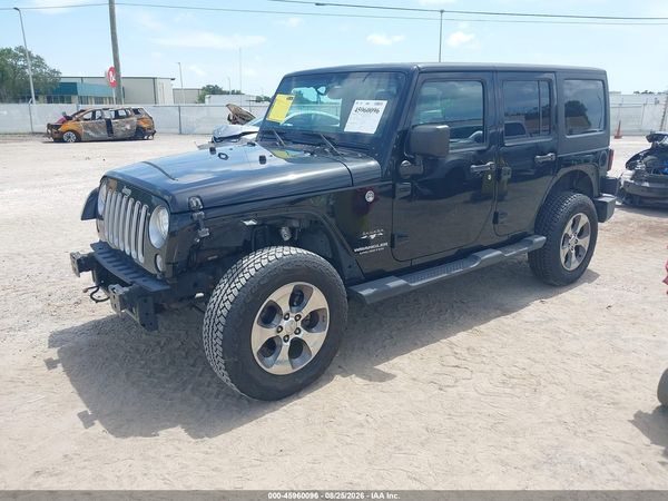 2017 JEEP WRANGLER UNLIMITED SAHARA 4X4