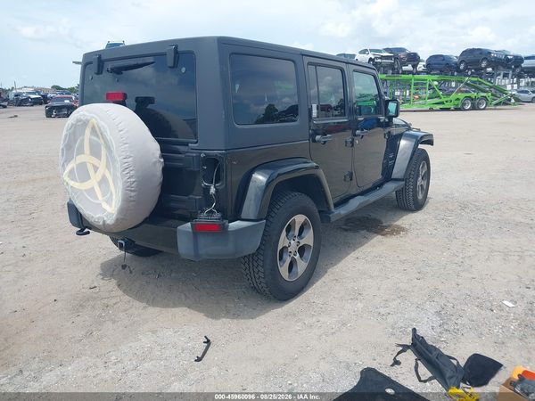 2017 JEEP WRANGLER UNLIMITED SAHARA 4X4