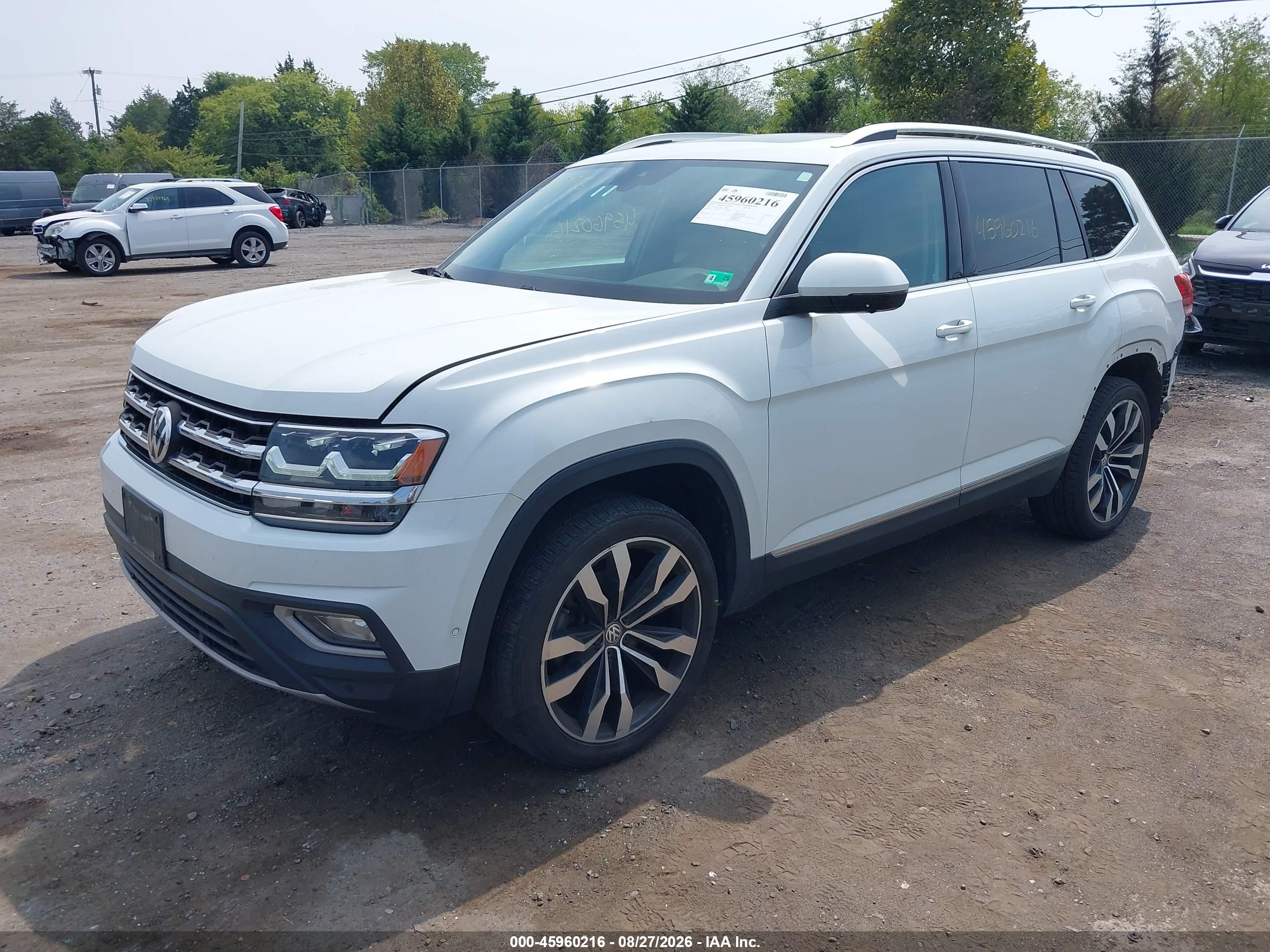 2019 VOLKSWAGEN ATLAS 3.6L V6 SEL PREMIUM — I2