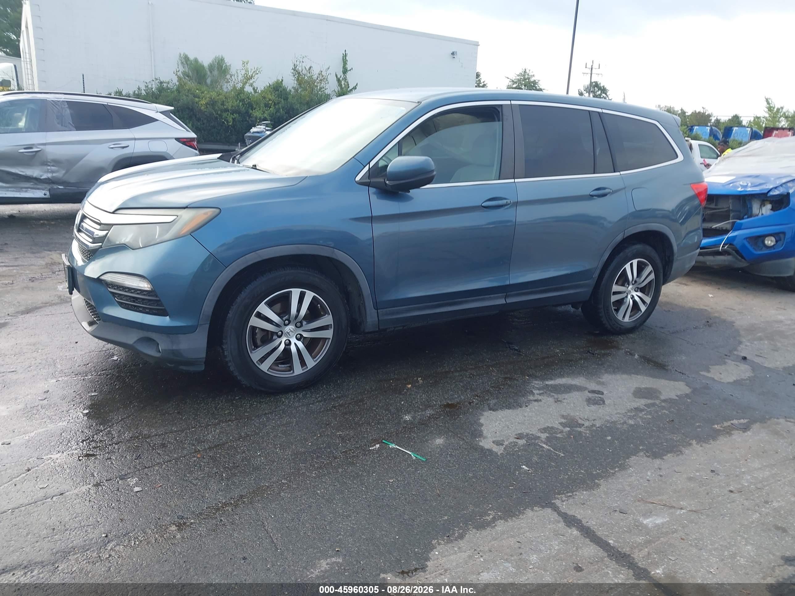 2016 HONDA PILOT EX — I2