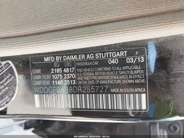 2013 MERCEDES-BENZ C 300 SPORT 4MATIC