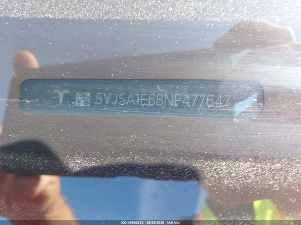 2022 TESLA MODEL S — I9