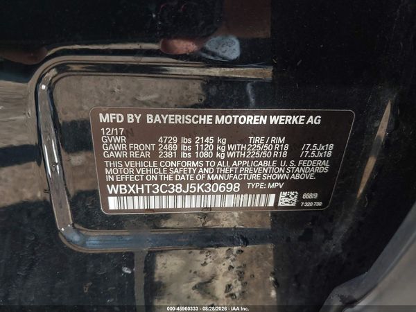 2018 BMW X1 XDRIVE28I